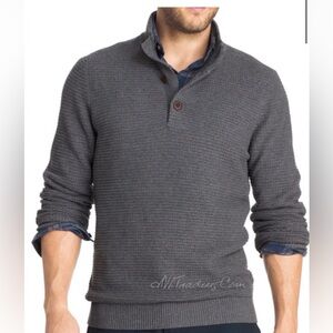 GH Bass and Co Men's Gray Sweater